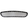 Front Bumper Grille Center For Bmw 328i 2009 2012 Primed Plastic Sedan Wagon Fits 51117198906 And Bm1036126 Standard Style 