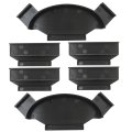 Blue Elf Hue Light Strip Brackets Kit Compatible For P Hilips 55 Inch 65 75 Gradient Long-wearing Led Holder Set Black 