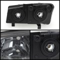 Acanii For Smoke 2003-2006 Chevy Silverado 1500 Avalanche Headlights Headlamps Driver Passenger Side