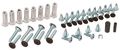 Roton 053 And 211 Dark Bronze Anodized Replacement Screw Pack For Hinges Metal Hardware Kit 
