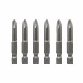 2 X In Phillips Driver Bits 6 Piece Set 1 4 Hex Power Bit Shank Model 62222 
