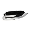 Fog Light Bezel For Buick Enclave 2018 2019 2020 2021 Front Passenger Side Textured Black With Chrome Molding Replaces 
