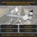 Front Left Window Regulator With Motor Assembly For Subaru Forester 2014 2018 Driver Side 6 Pins Replaces 751 409 61041sg010
