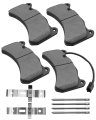 980139070 Front Brake Pads Set Fit For Ghibli Ghibli Q4 Quattroporte Sport Gt Gran Turismo S 3 0l 2007-2022 Replace 980156012 