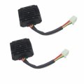 Zookoto 2pcs 4 Wires 12v Voltage Regulator Rectifier For Gy6 125cc 150cc 250cc Atv Dirt Bike Go Kart Moped And Scooter 