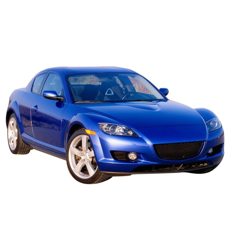 Floor Mats For 2004 To 2012 Mazda Rx8 Front And Rear Nylon Car Black Vehicle Specific Fit Cp066bk