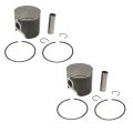 Spi Sm-09243d 2 Dual-ring Pistons For 2008-2011 Ski-doo 800r Etec Ptek Models 