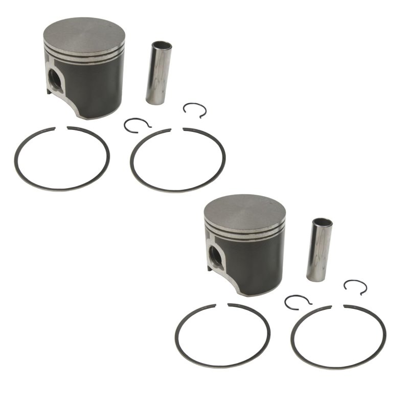 Spi Sm-09243d 2 Dual-ring Pistons For 2008-2011 Ski-doo 800r Etec Ptek Models
