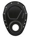 Mr Gasket 4590bp Flat Black Timing Cover Kit For Small Block Chevy 