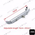 Httmt Ak-001- Adjustable Cnc Aluminum Kickstand Compatible With Suzuk Gsxr1000 2009-2014 Chrome Us