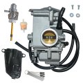 Cylinman Carburetor Fit For Honda Big Red 250 Atc250es 1985 1986 1987 Replacement 16100-ha0-682 With Petcock Fuel Tank Shut Off