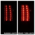 Acanii Smoked Lens Led Rear Tail Lights Brake Lamps G2 Driver Passenger Replacement For 1997-2002 Ford Expedition