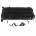 Hunter-bike Motorcycle Radiator Water Tank Aluminum Engine Cooler Replacement For Suzuki Sv1000 Sv1000s 2003 2004 2005 2006