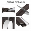 Uxcell 196 Inch Window Draft Stopper Foam Seal Strip Self Adhesive Gaping Windproof Soundproof Door Weatherping Top And Side