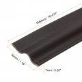 Uxcell 196 Inch Window Draft Stopper Foam Seal Strip Self Adhesive Gaping Windproof Soundproof Door Weatherping Top And Side