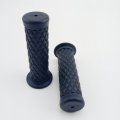 Okstno 22mm 7 8 Universal Soft Rubber Handlebar Hand Grips For Motorcycle Dirt Bike Black