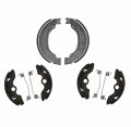 Front And Rear Brake Shoes For 1997 1998 1999 2000 Honda Recon 250 Trx250tm Trx250