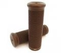 Burly Motorcycle Grips Cafe Brown 7 8 Bars Retro Racer Bobber Tracker Chopper 