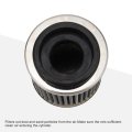 58mm Motorcycle Straight Tube Air Filter Replacement For Atv Scooter Dirt Pit Bike 2 28in Caliber 4 53in Height And 3 74in
