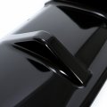 Hecasa Rear Diffuser Compatible With 2014-2017 Infiniti Q50 Bumper Lip Spoiler Splitter Gloss Black