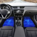 Horeset Starry Sky-blue Print Car Floor Mats Non-slip Rubber Carpet Mat Universal Fit Most Cars Trucks Suvs Vans