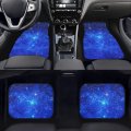 Horeset Starry Sky-blue Print Car Floor Mats Non-slip Rubber Carpet Mat Universal Fit Most Cars Trucks Suvs Vans