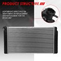 Dpi 856 Factory Style 1-row Cooling Radiator Compatible With Lesabre Park Avenue Cadillac Allante Deville Eldorado Fleetwood