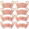 Sintered Brake Pads Fit For 08 09 10 11 12 13 14 Polaris Ranger Rzr 