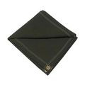 Industrial Grade 10p543 Tarp Flame Resistant Canvas 6x10ft Green 