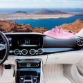 Car Phone Holder Non Slip Silicone Dashboard Pad Desk Stand Multifunction Antislip Mat For Center Console Accessories Pink