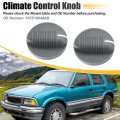 X Autohaux 2 Pcs Temperature Climate Control Knob Switch For Gmc Jimmy Sonoma Chevy Blazer S10 1995 1996 1997 F87z18549ab