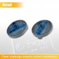 X Autohaux 2 Pcs Temperature Climate Control Knob Switch For Gmc Jimmy Sonoma Chevy Blazer S10 1995 1996 1997 F87z18549ab