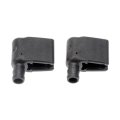 Windshield Washer Nozzle For Mercedes Benz Sprinter 4500 2019 2020 2 Pieces Black Plastic Replacement 7736022020 77360-33020 