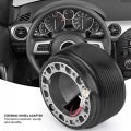 Steering Wheel Adapter 6 Bolt Hole Quick Release Racing Hub Connector For Mazda 323 Miata Mx3 Mx5 Mx6