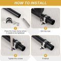 12pcs 18mm 11 16 Cable Clamp 304 Stainless Steel Rubber Coated Cushion Insulated Clamps U Holder Pipe Strap With M4x20mm Screws