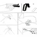 Topteng Motorcycle Windshield Extension Spoiler Universal Adjustable Screen Deflector For Honda Yamaha Bmw Suzuki
