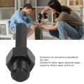 Hex Shank Connecting Rod Adapter Alloy Steel Electric Drill Conversion For Home Repair 5 8-11
