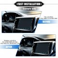 Vekauto Car Dashboard Cover Mat Compatible For Kia Sorento 2010-2016 Protective Polyester Black Center Console Interior Trim