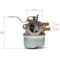 The Rop Shop Carburetor With Gasket For Tecumseh Oh195ep-71803b Oh195ep-71803c Small Engines