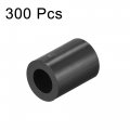 Uxcell Abs Round Spacer Washer Id 4 2mm Od 7mm L 10mm Plastic Standoff For 3d Printer Tv Wall Mounting Electrical Outlet Black