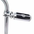 Smt-highway Front Skull Foot Pegs Clamps For Honda Gl1800 Gl1500 Gl1100 Gl1200 01-12 B00rudzf1o