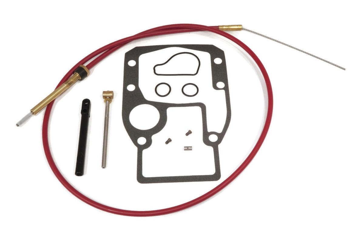 The Rop Shop Shift Cable Kit For 1986-1993 Omc Cobra Sterndrive Engine Non Alpha Gen Ii Model