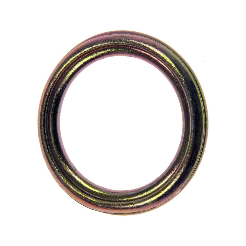 Engine Oil Drain Plug Gaskets For Mitsubishi Eclipse Galant 2001 2012 10 Pieces Steel Yellow 0 75 In Outside Diameter