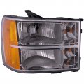Headlightsdepot Headlight Right Passenger Capa Certified For 2007-2014 Gmc Sierra 1500 2500 3500 Hd All Models 