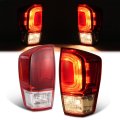 Hecasa Pair Tail Lights For 2016-2023 Toyota Tacoma Replacement 8156004230 8155004230 To2800207 To2801207 Rear Lamp W Bulbs Lh 