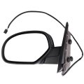 Left And Right Side View Mirror Fit For 2007-2013 Chevy Avalanche 1500 Silverado 2500 3500 Suburban Tahoe Manual Folding 