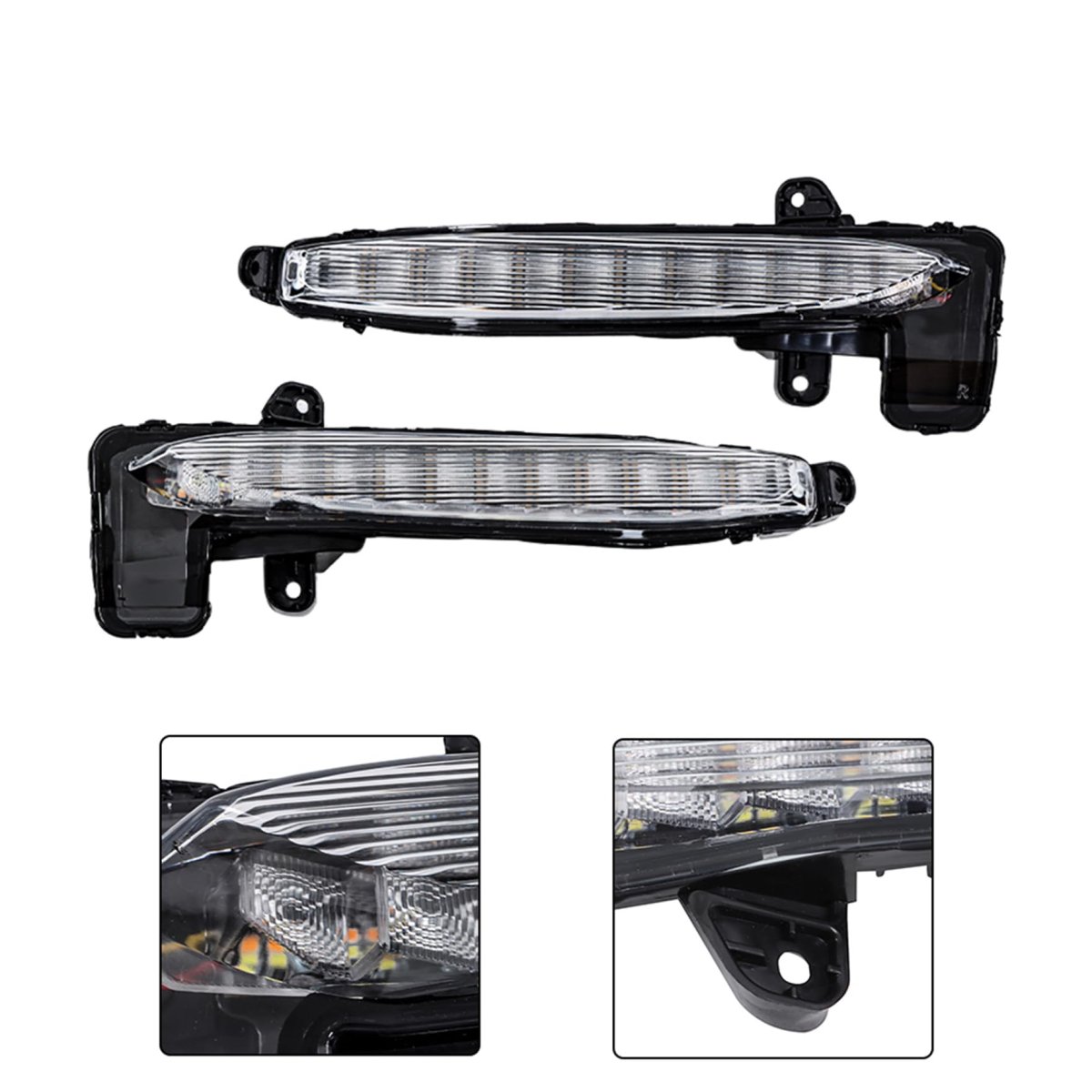 2pcs Fog Lights Assembly Replacement For 2020-2022 Corolla Se Xse Right Left Side Lamps 812b012010 812a012010