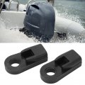 Outboard Control Box Cable End Connector Pack Of 2 Abs Copper Motor 67275-95600 Replacement Part Fit For Suzuki 3300c Black