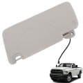 Gray Sun Visor Right Passenger Side Replacement For Ram 1500 2500 3500 Pickup 4-door 2013-2018 