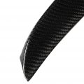Aintier 1pc Carbon Fiber Spoiler Wing Compatible For 2016-2019 Mercedes-benz Glc Coupe Glossy Black Rear Trunk Tail